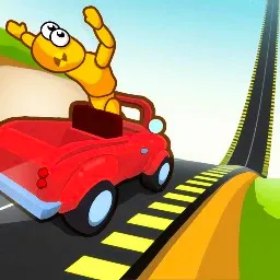 Downhill Car Ride Crash Test