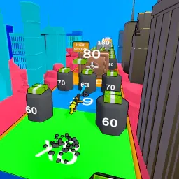 Human Stickman Fighter