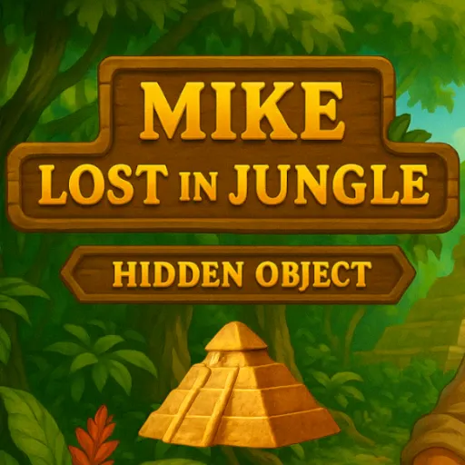 Mike Lost in Jungle - Hidden Object