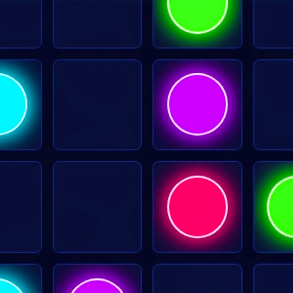 Neon Grids Cyberpunk Circuit Connection Game