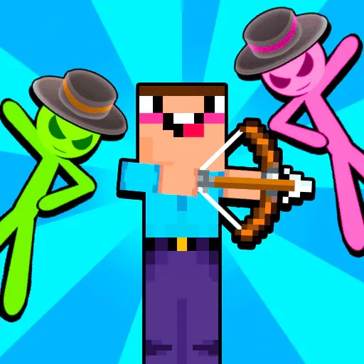 Noob vs Stickman Zombies