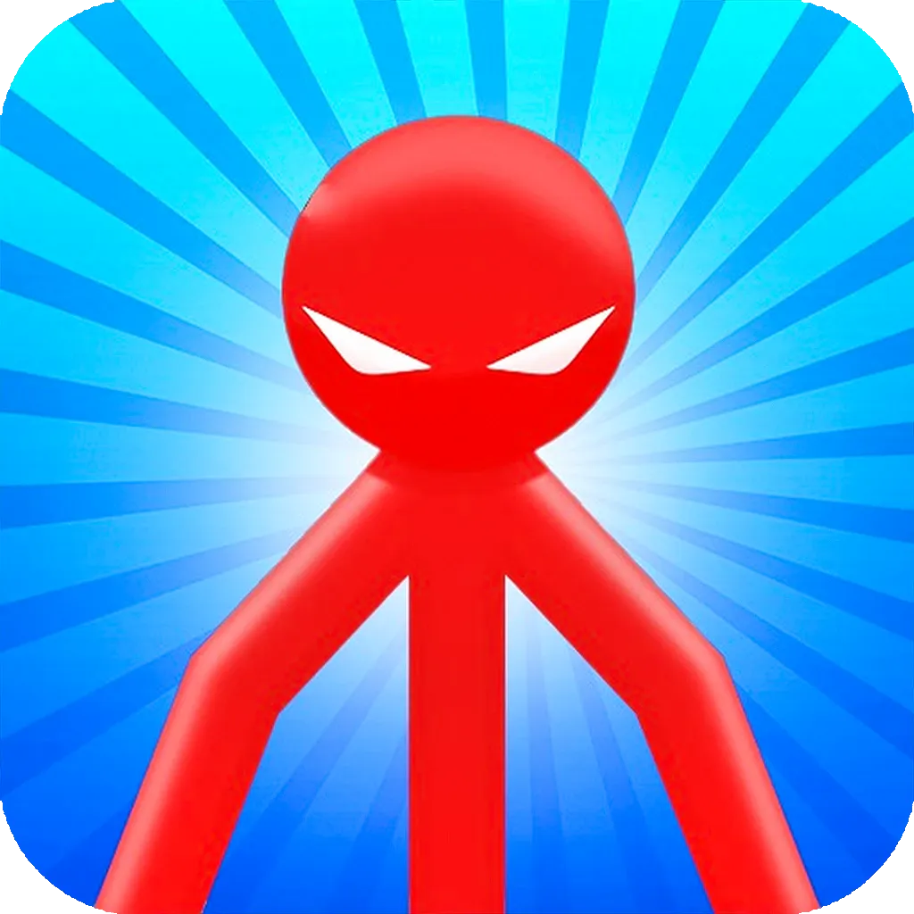 Red Stickman vs Monster School