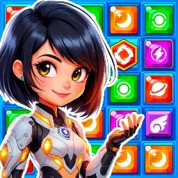 Secret Galaxy. Match-three